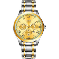 Gold Men With Steel Belt